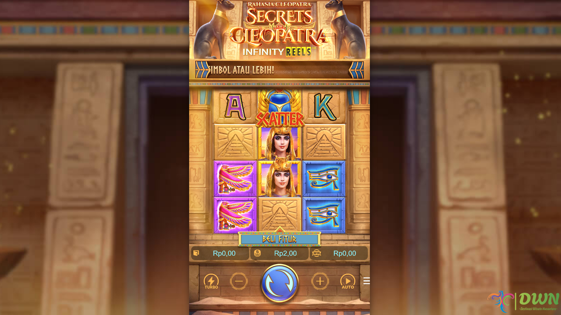 Bandar Slot Paling Hoki Bawa Secrets of Cleopatra Slot Online