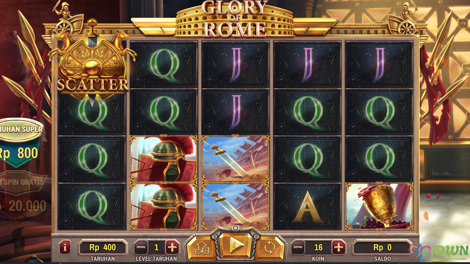Glory Of Rome Terbukti Tampil Maxwin di Situs Slot Gacor Terbaru