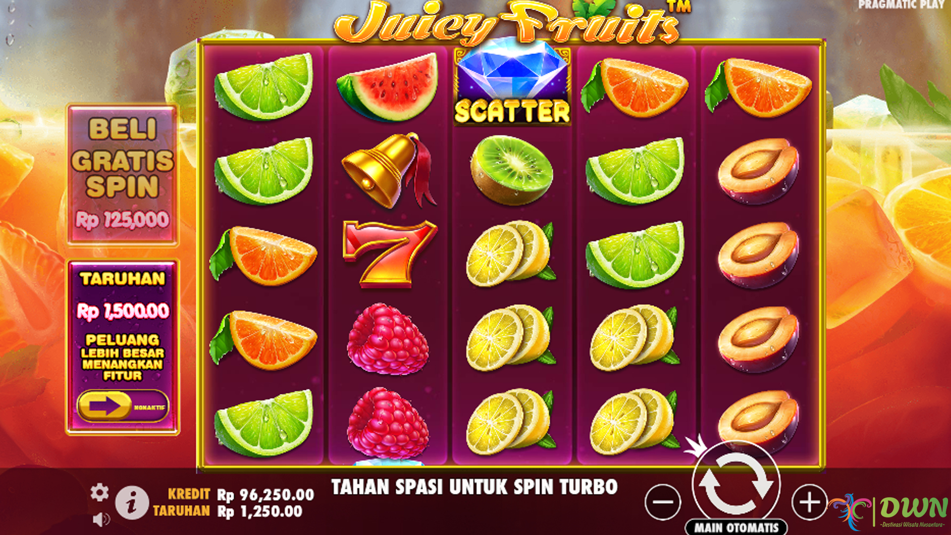 Pragmatic Play Demo: Fitur2 Bonus Tersembunyi di Juicy Fruits