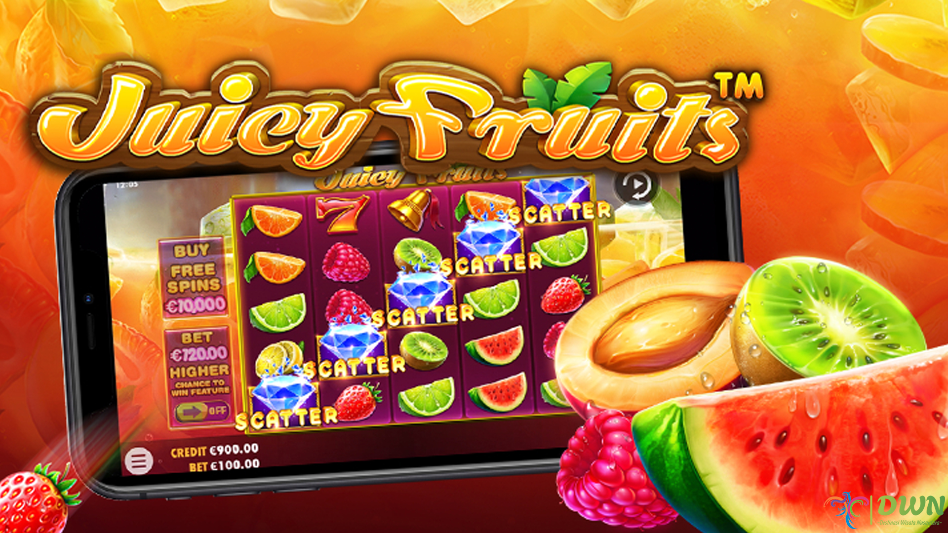 Pragmatic Play Demo: Fitur2 Bonus Tersembunyi di Juicy Fruits