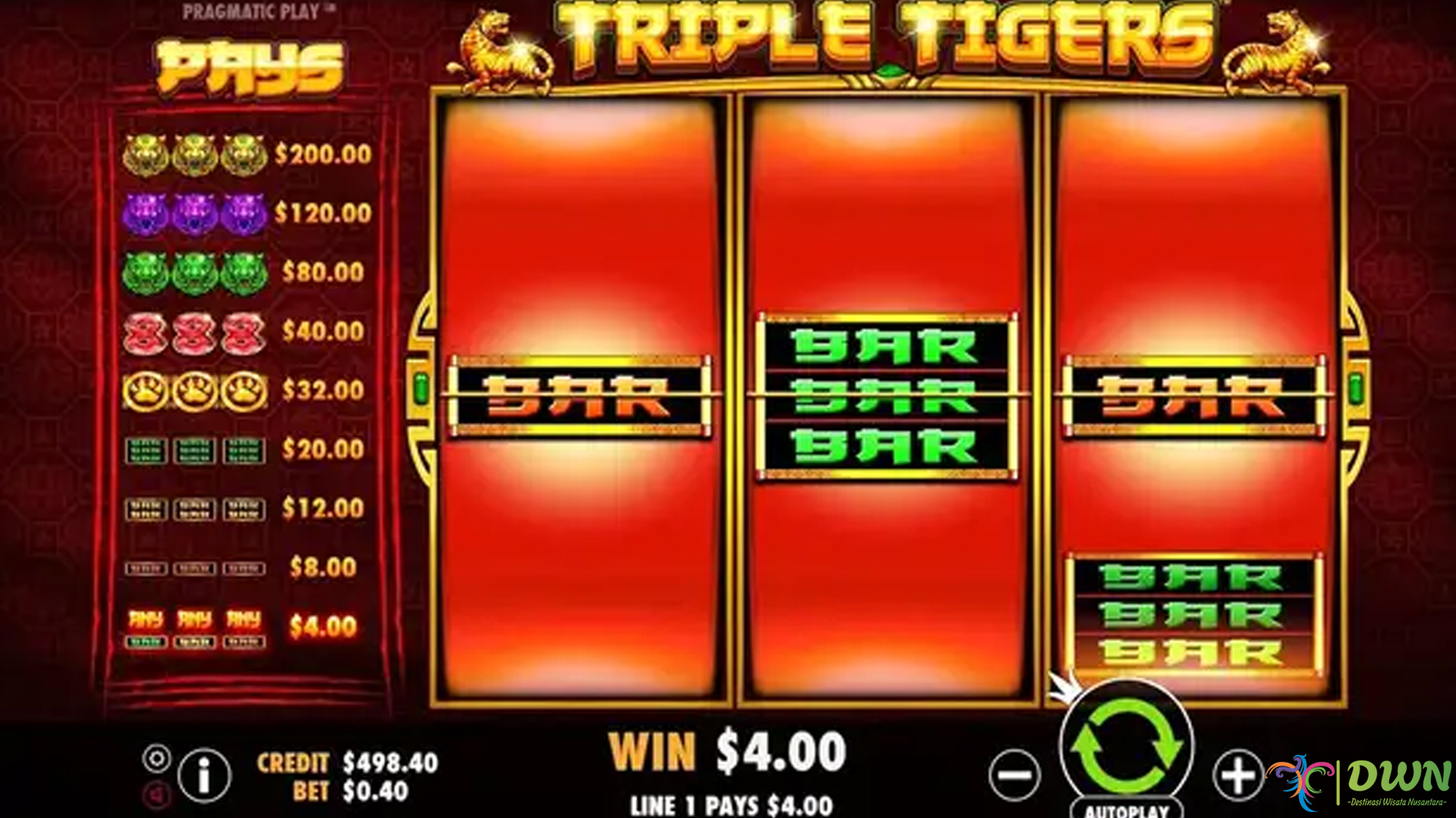 Nikmati 6 Mode Bonus yang Membuat Triple Tigers Makin Seru