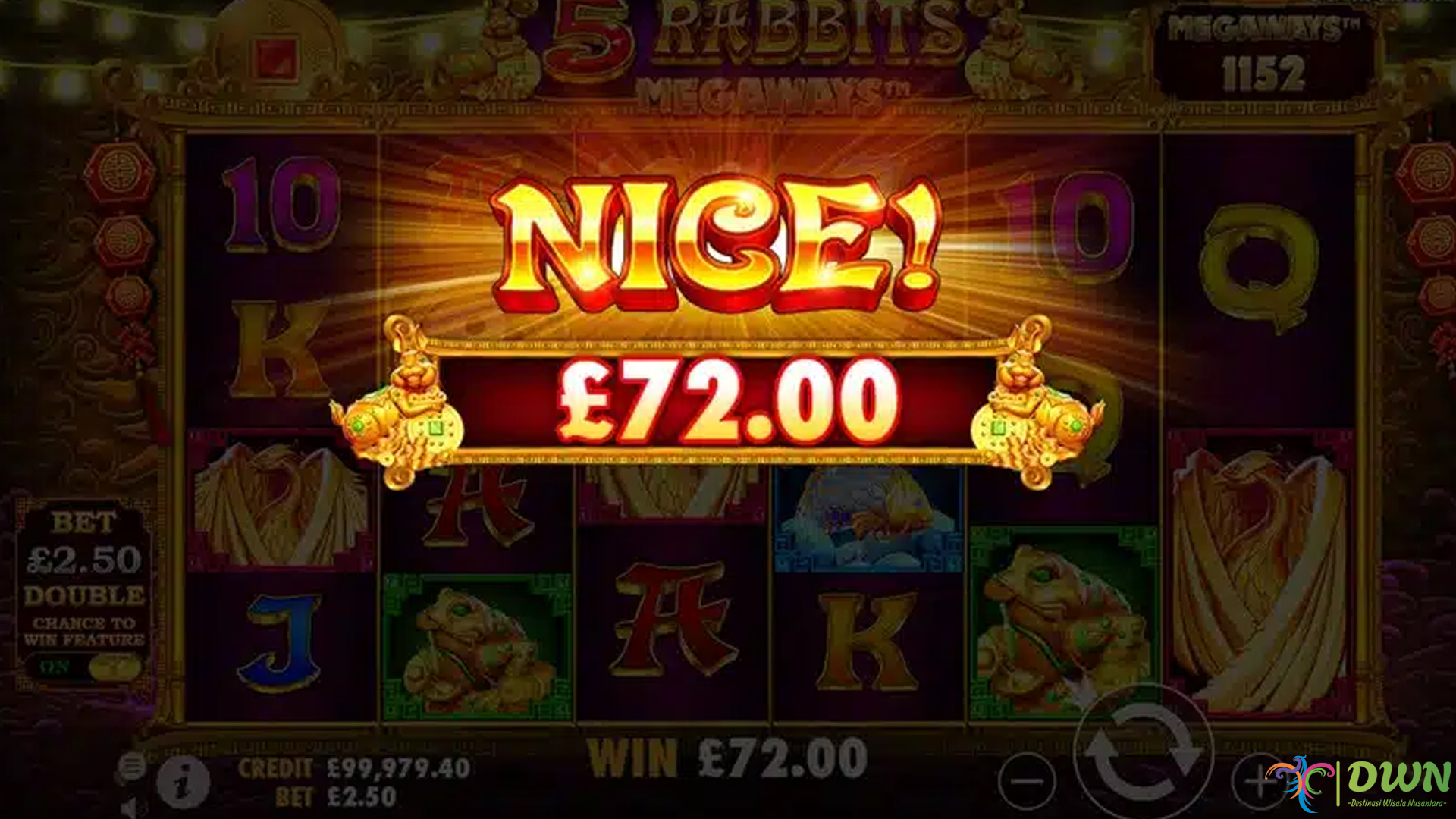 Link Cnnslot Cobain Dulu 5 Rabbits Megaways Sensasi Jackpot