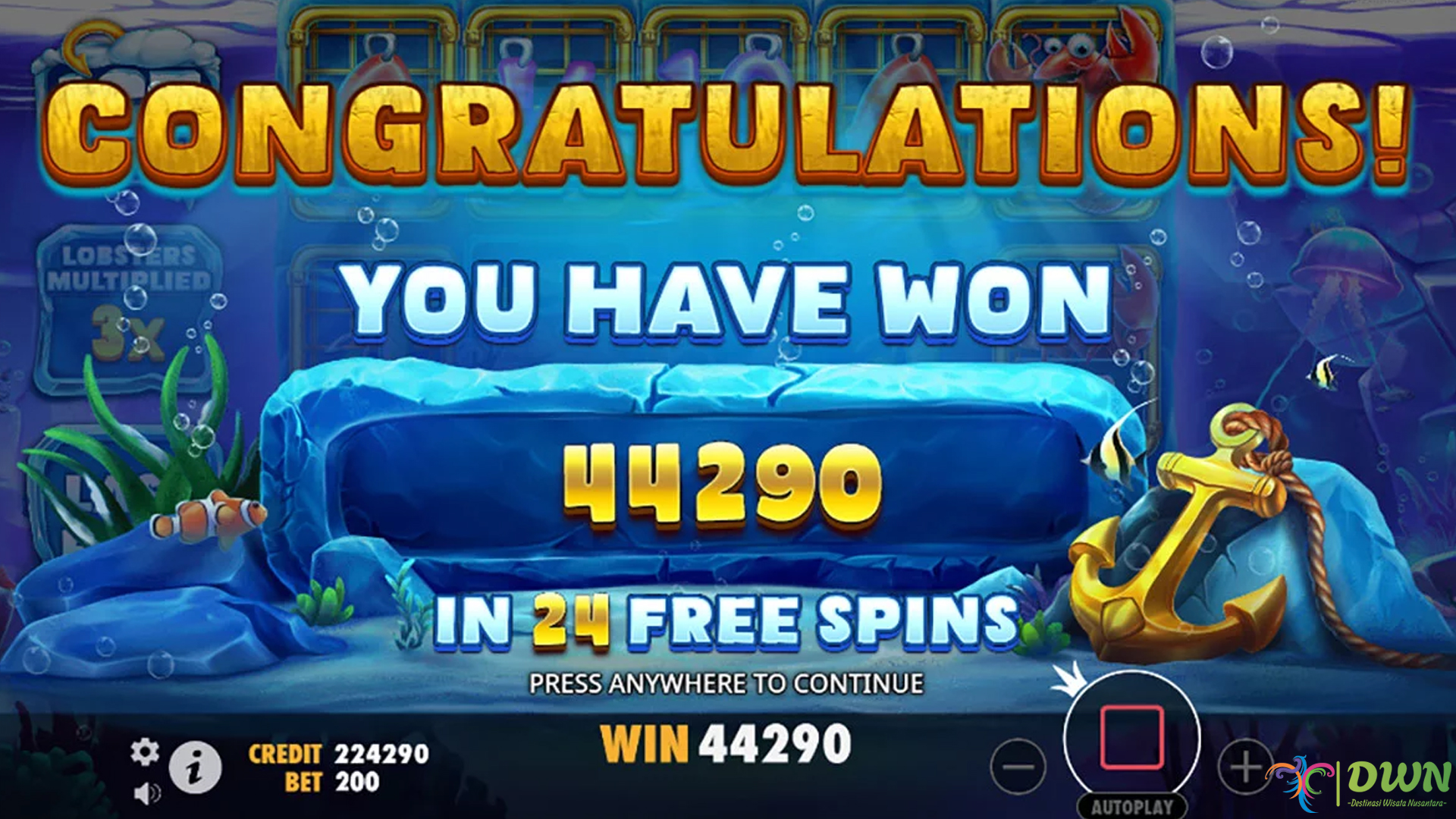 Ruby8000 Buktikan Ice Lobster Penuh Bonus Kemenangan