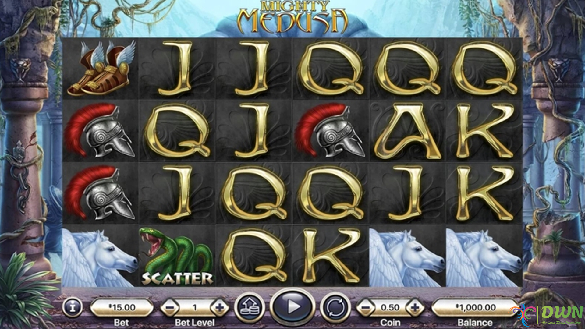 Dapatkan Bonus Menggoda dari Mighty Medusa di Bandar Slot88