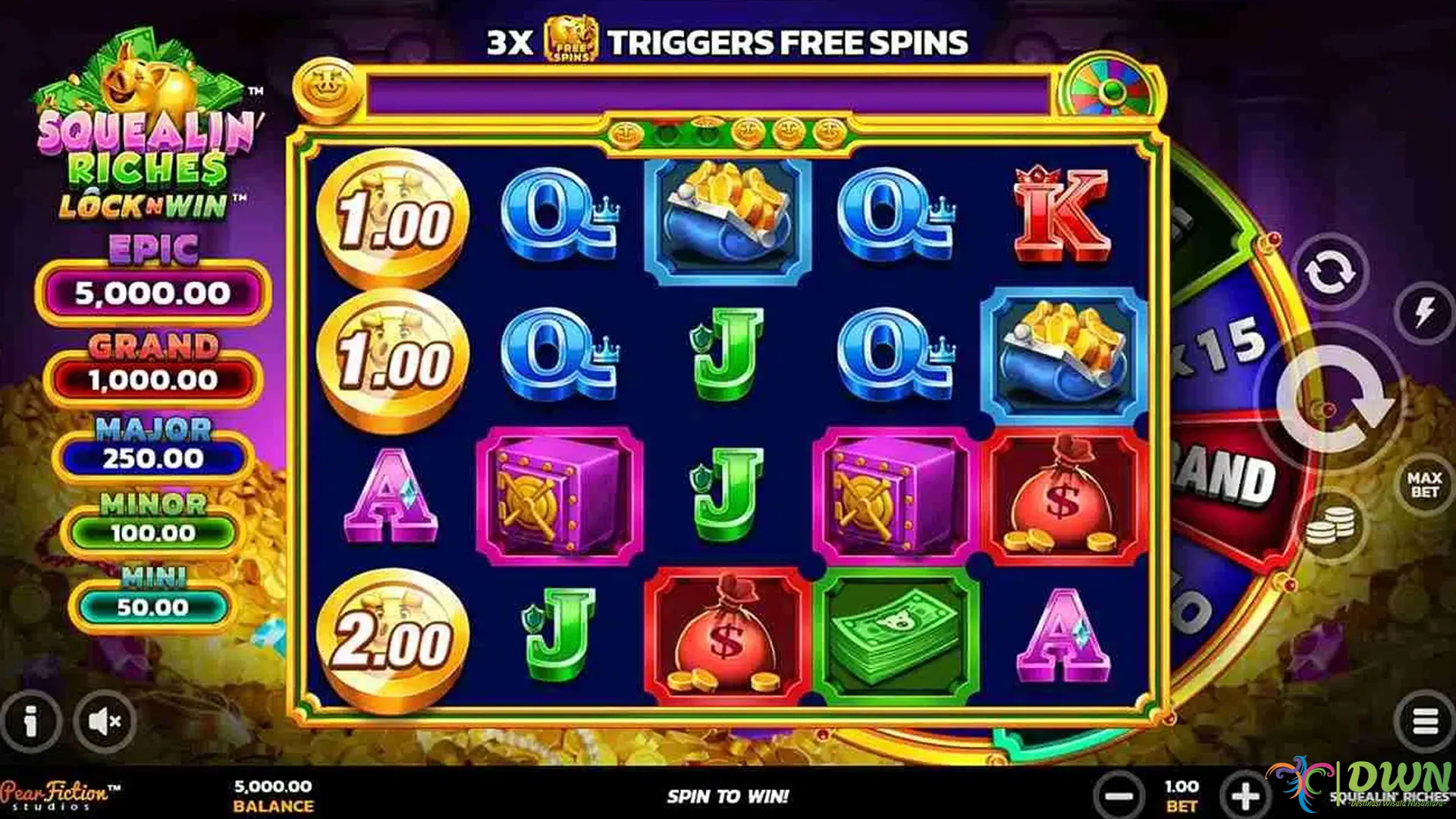 Mengulik 5 Isyarat Babi Pembawa Hoki dalam Squealin Riches