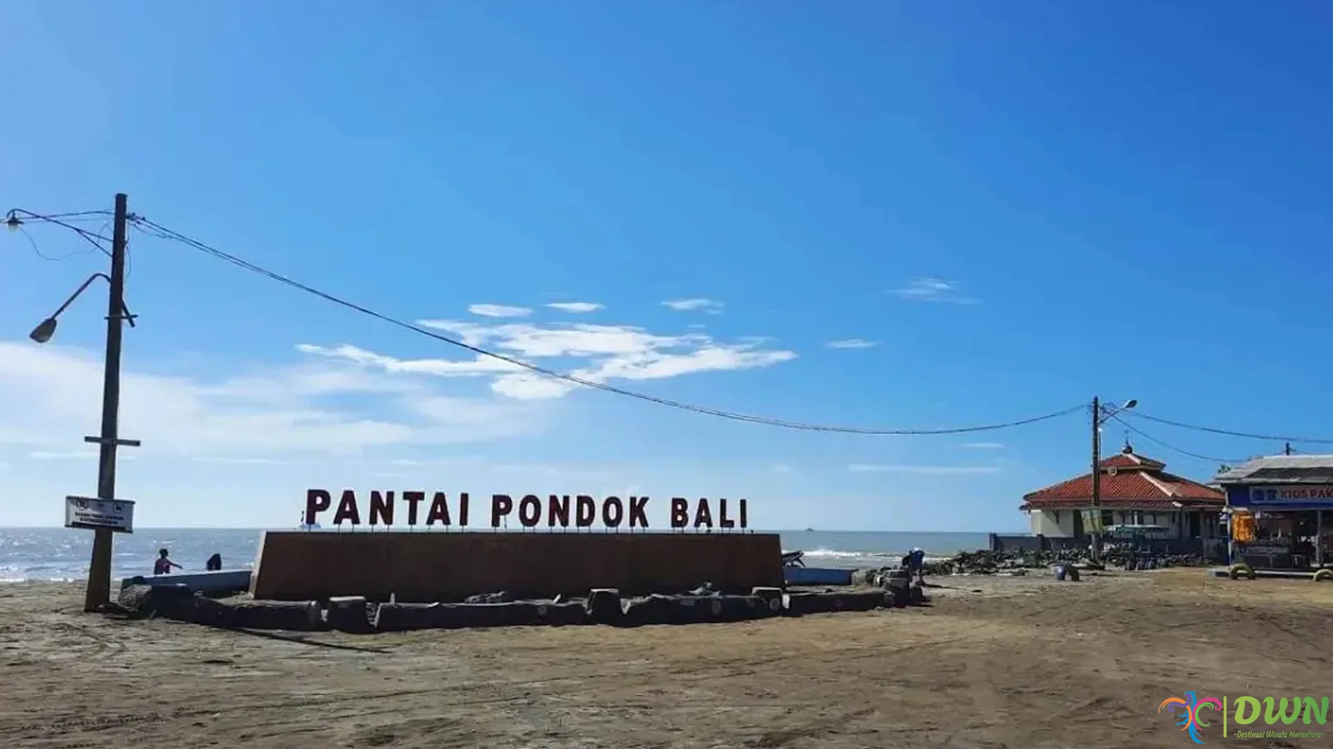 Keindahan Pantai Pondok Bali Terlihat Lewat 4 Spot Foto Kece Banget