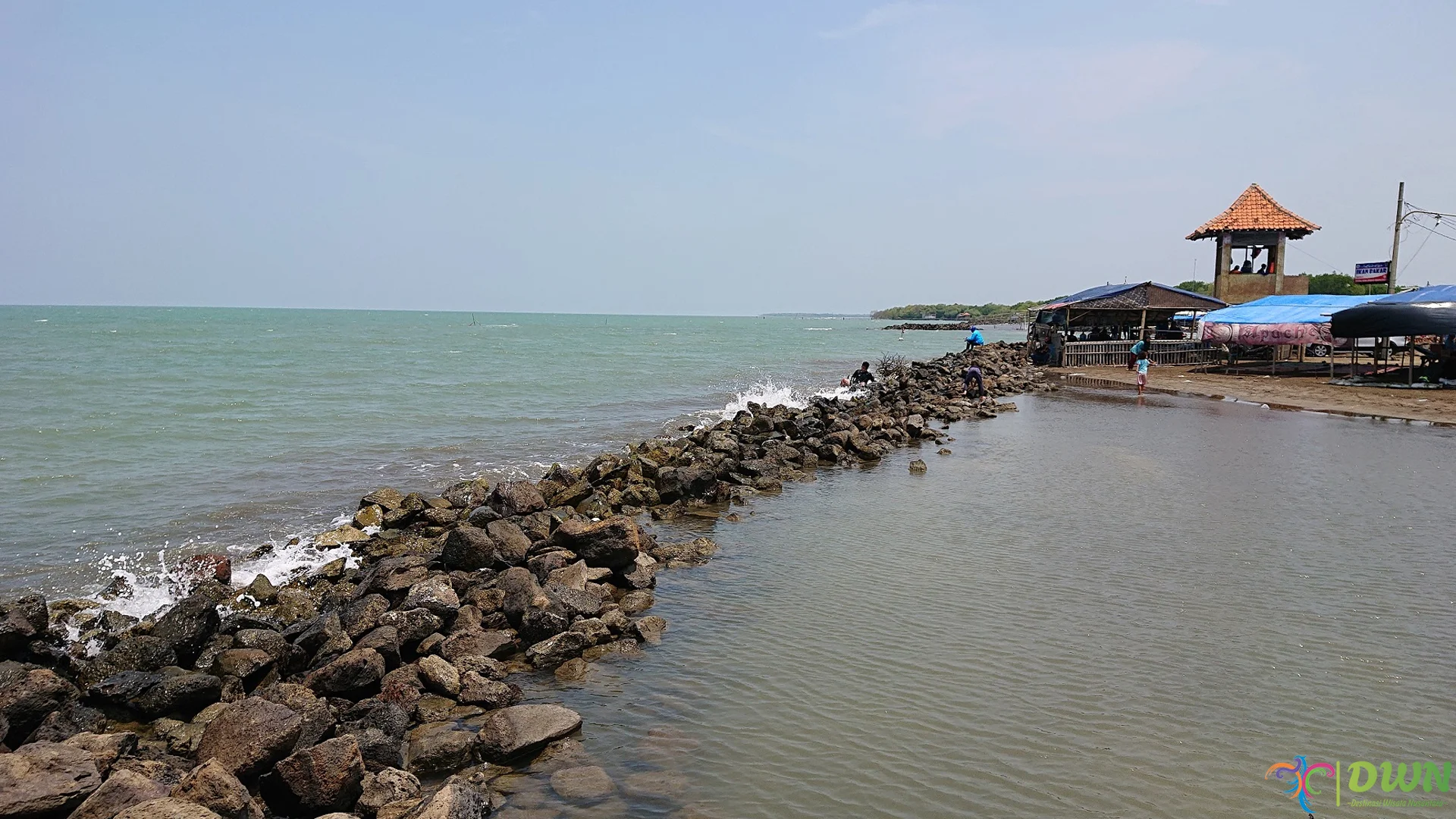 Keindahan Pantai Pondok Bali Terlihat Lewat 4 Spot Foto Kece Banget