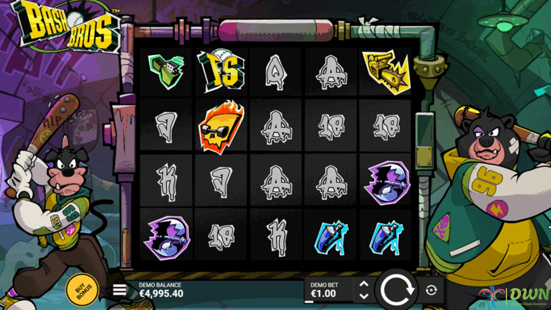 5 Kombinasi Bash Bros Paling Mematikan yang Wajib Dicoba