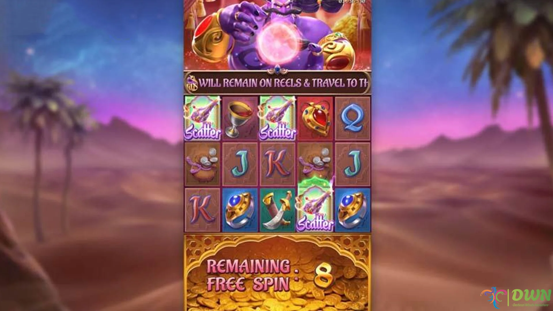 Siap? 5 Multiplier Tersembunyi Genie's 3 Wishes, Auto Nyess