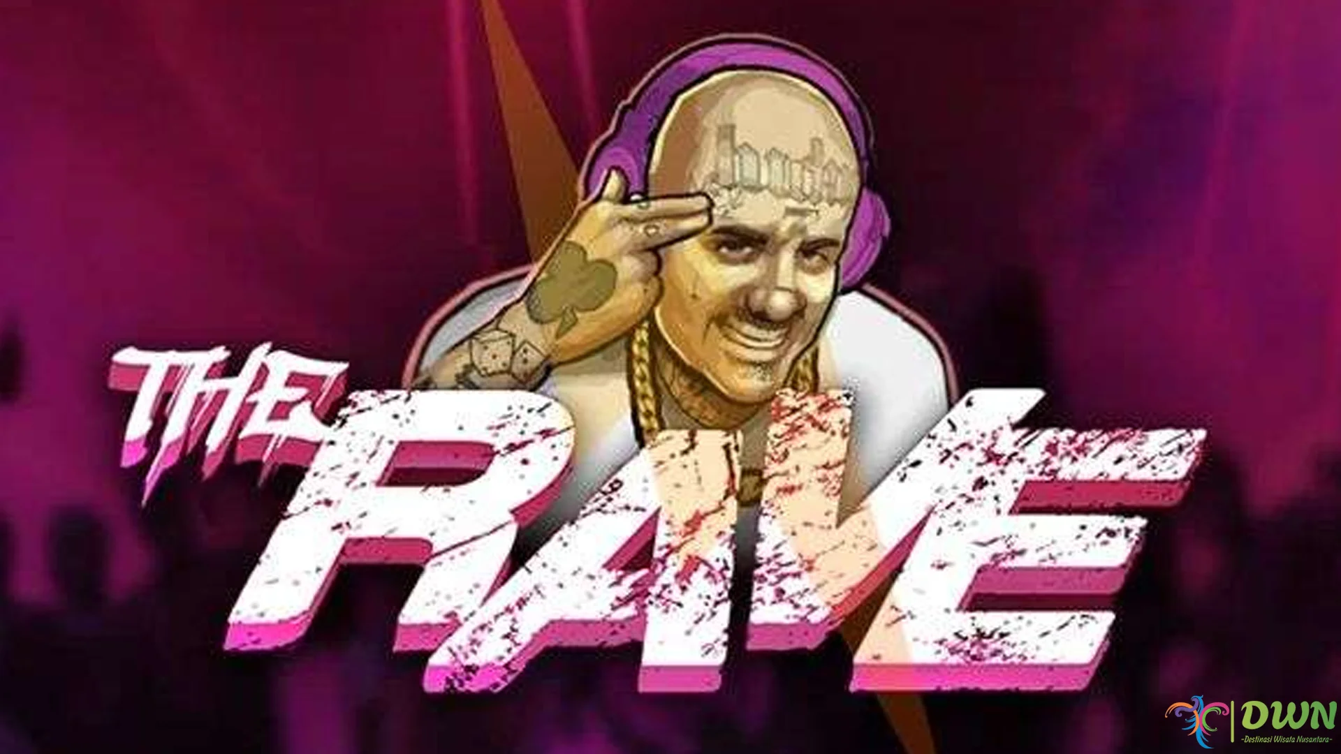 The Rave On Point Visual Gila Psytrance di 5 World Bercahaya