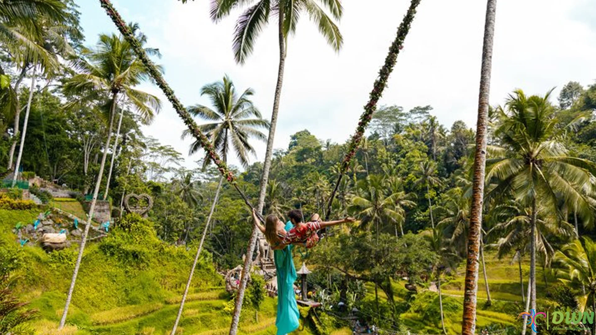Wisata Bali Swing 4 Ayunan Tertinggi yang Bikin Adrenalin Gila