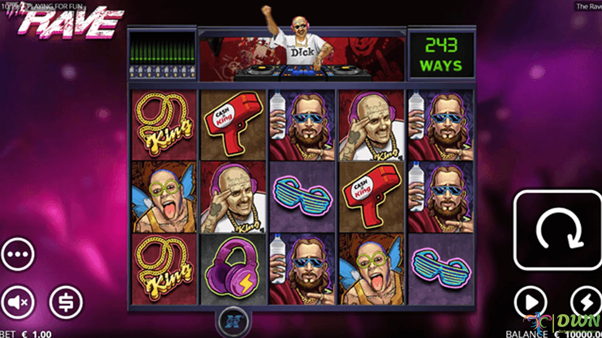 The Rave On Point Visual Gila Psytrance di 5 World Bercahaya