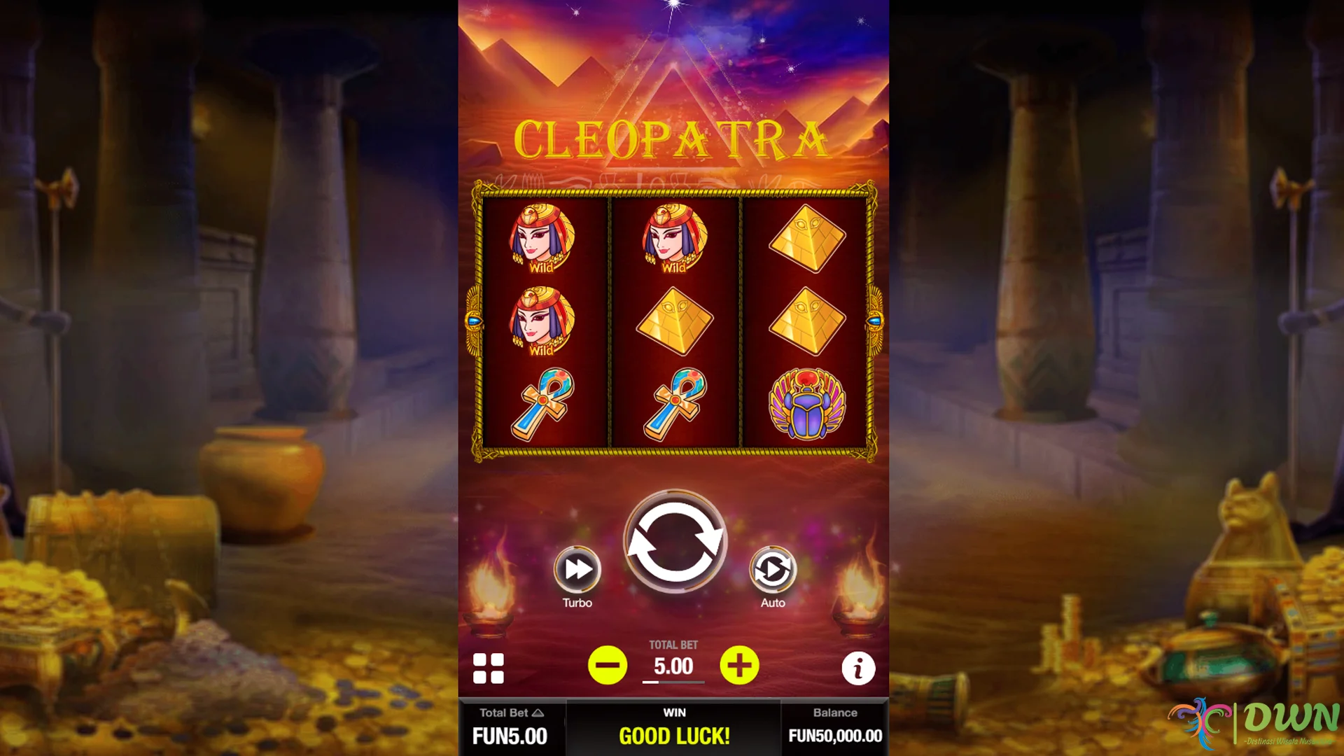 Insane 5 Simbol Paling Berharga di Cleopatra Versi Pro