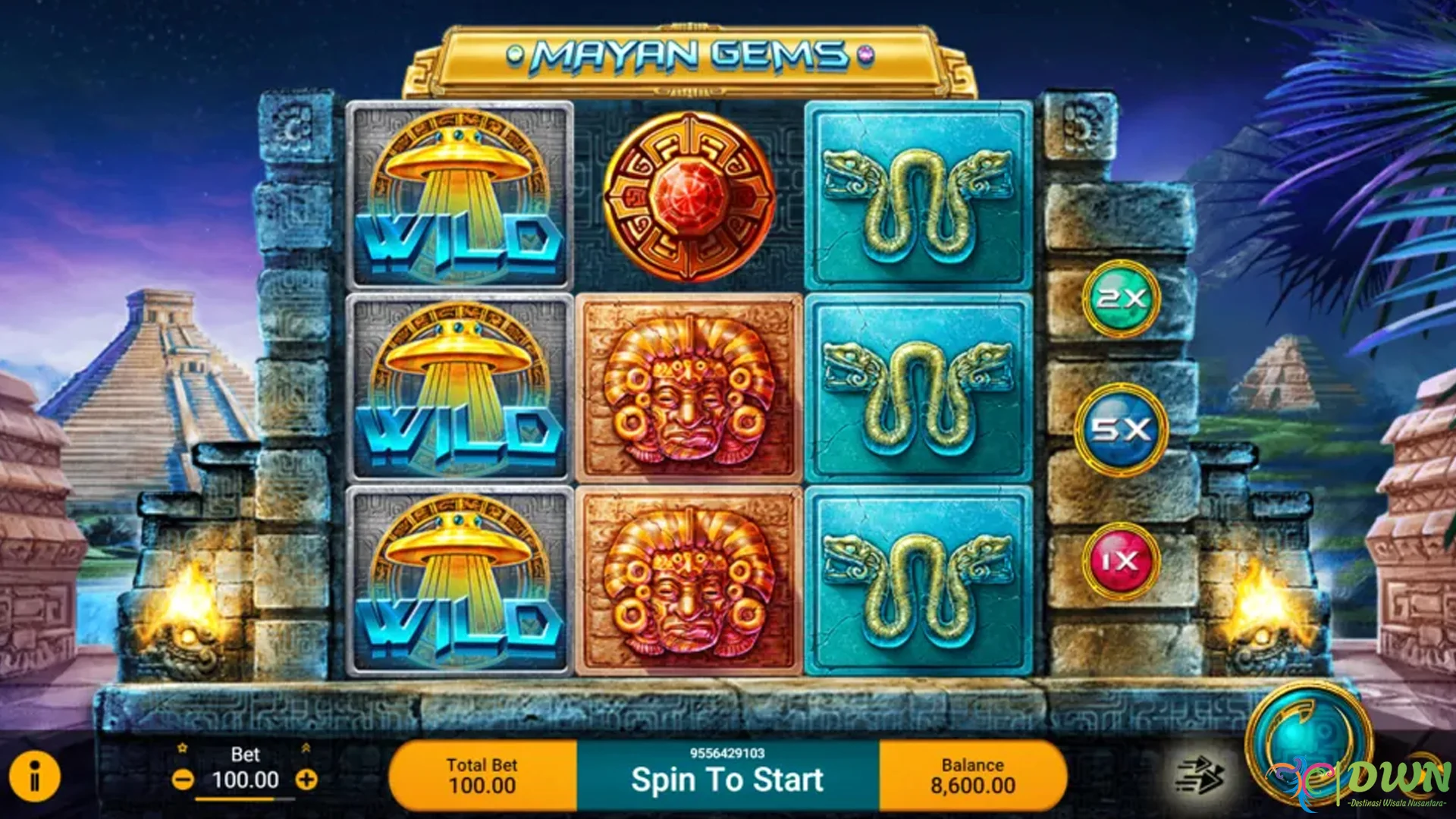 Korelasi Taruhan Kecil dengan Hasil Mayan Gems 3 Babak