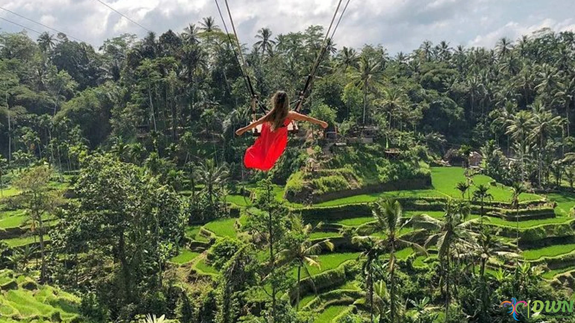 Wisata Bali Swing 4 Ayunan Tertinggi yang Bikin Adrenalin Gila